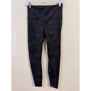 YOGALICIOUS‎ LUX Womens Black Tie Dye High Waist Leggings Size S
